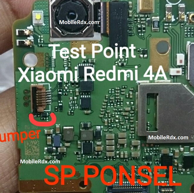 Posisi Test Point Xiaomi Redmi Note A Flashing Lewat Edl Tanpa Unlock