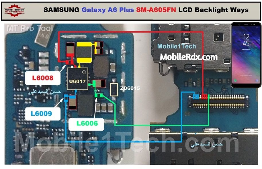 Samsung Galaxy A12 Плата