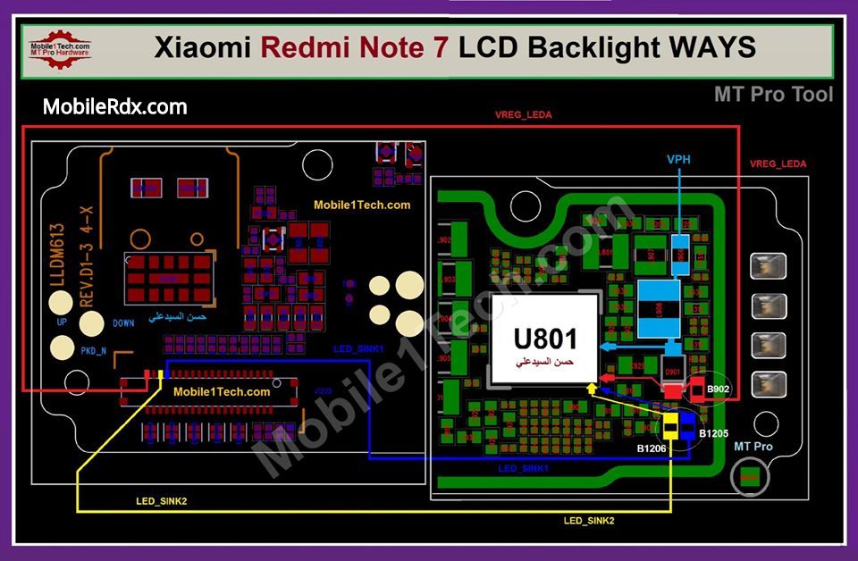 Redmi note 9 схема