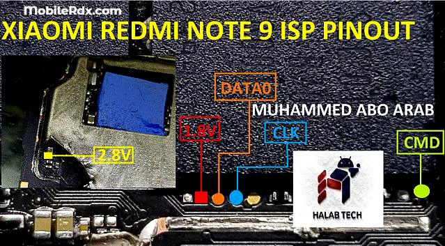 Redmi Note Pro ISP EMMC PinOUT Test Point EDL Mode 9008 52 OFF