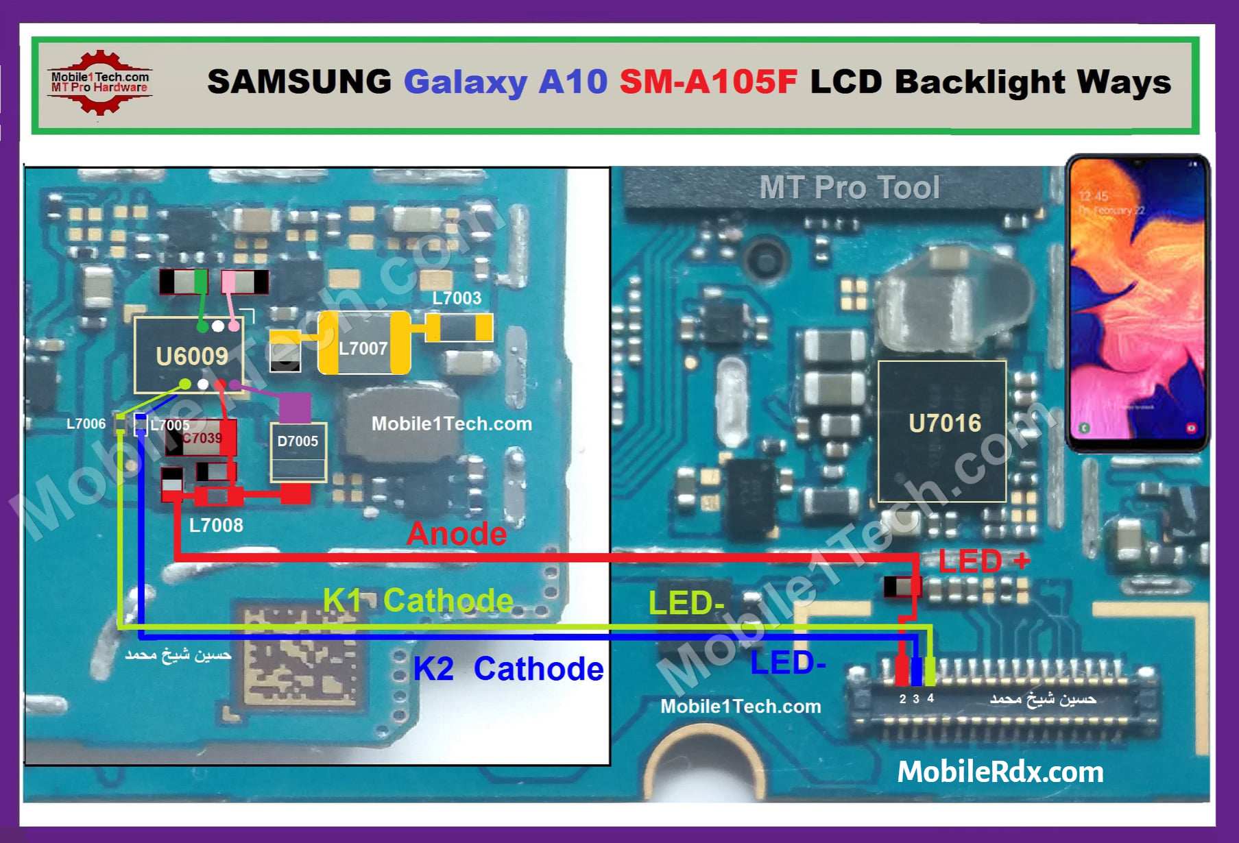 Samsung A115f Дисплей