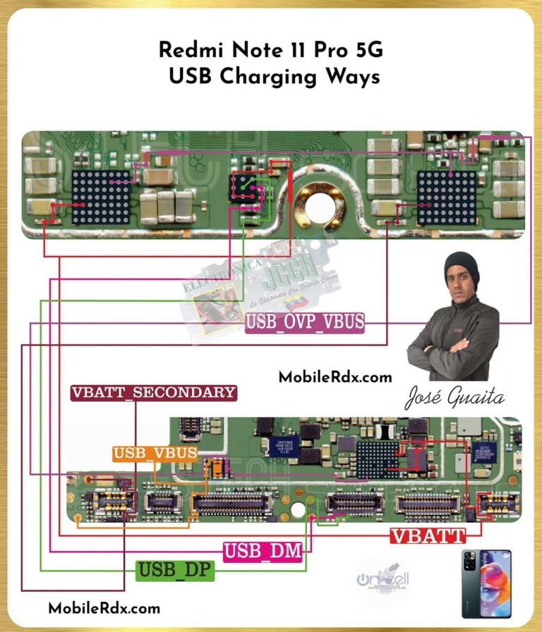 Redmi Note 11 Pro 5G Charging Ways Repair Not Charging Problem