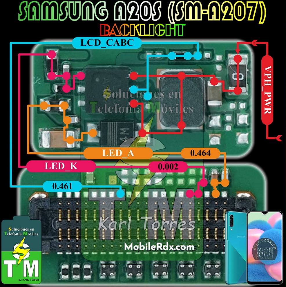 Samsung A S Backlight Ways Repair Display Light Problem