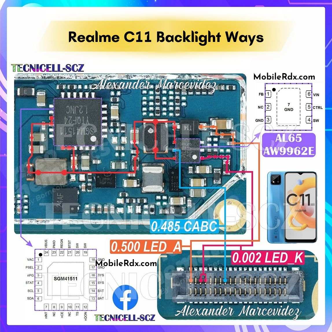 Realme C Backlight Ways Repair Display Light Problem