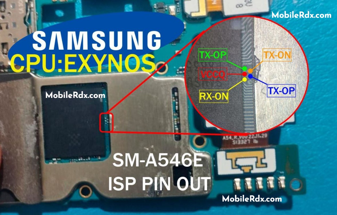 Samsung Galaxy A Sm A B E Ufs Isp Pinout