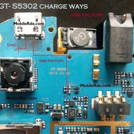 Samsung GT-S5302 Charging Solution Ways Usb Jumper