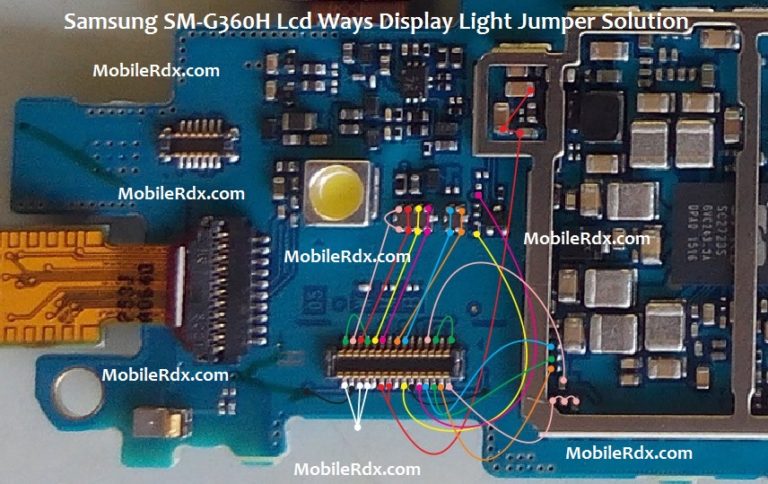 samsung g360 lcd light solution