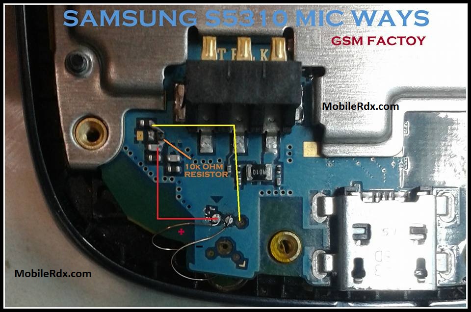Samsung Gt S5310 Mic Ways Problem Jumper Solution