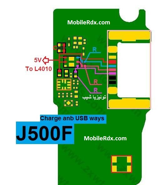 Samsung Galaxy J5 Sm J500f Charging Solution Usb Jumper Ways