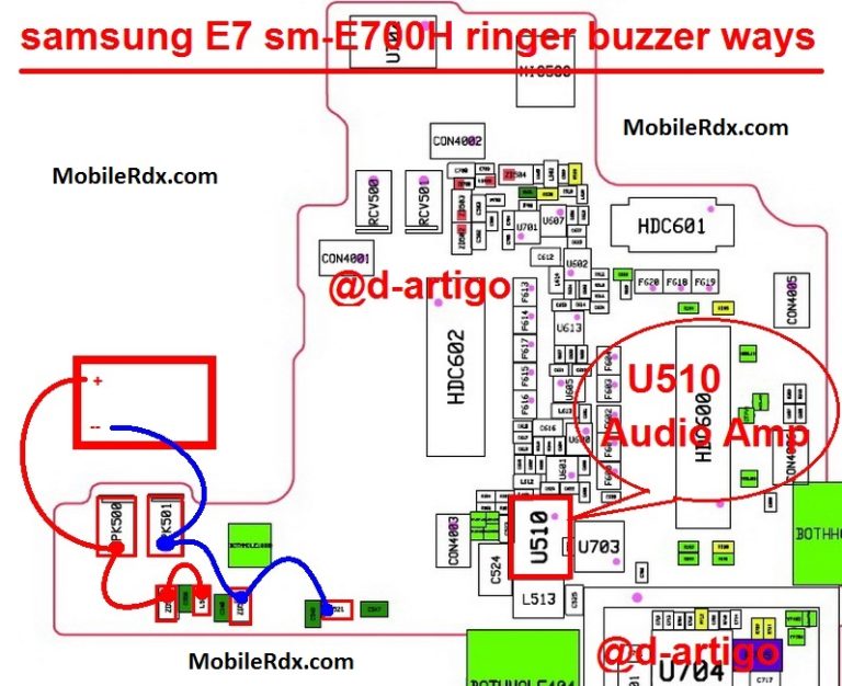 samsung a50 ringer ic