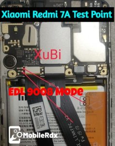 Xiaomi Redmi 7A Test Point - EDL 9008 Mode