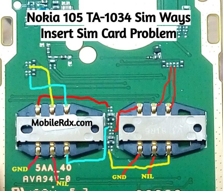 nokia 105 insert sim ways