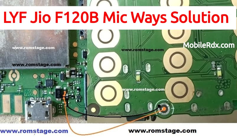 LYF Jio F120B Mic Ways Solution Mic Problem Jumper