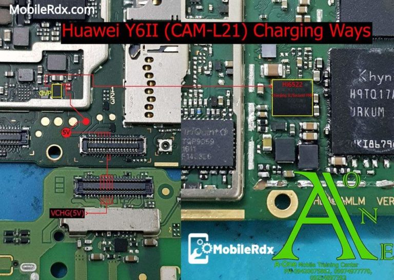 Huawei Y6II (CAM-L21) Charging Problem Jumper Solution