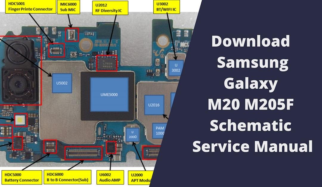 Samsung Galaxy M M5f Schematic Service Manual