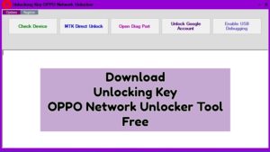 Download Unlocking Key OPPO Network Unlocker Tool - Free