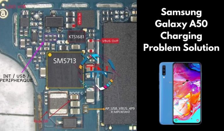 Samsung Galaxy A50 Charging Ways Not Charging Problem Solution