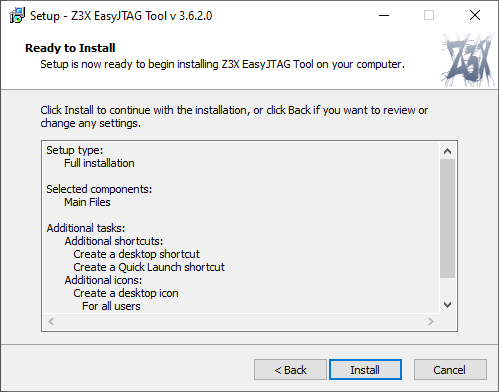 EasyJtag Install 5