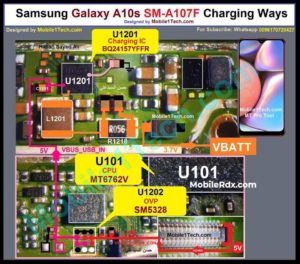 samsung a10s motherboard