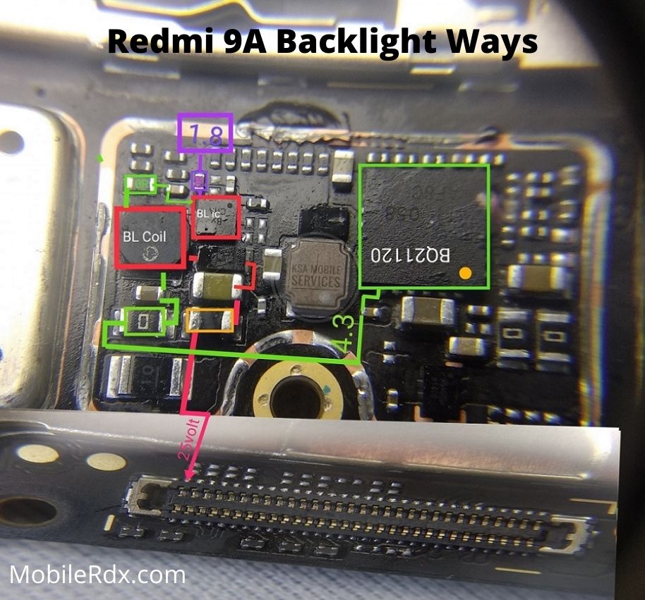 تعرض طرق الإضاءة الخلفية لـ Redmi 9A حل إصلاح مشكلة الضوء