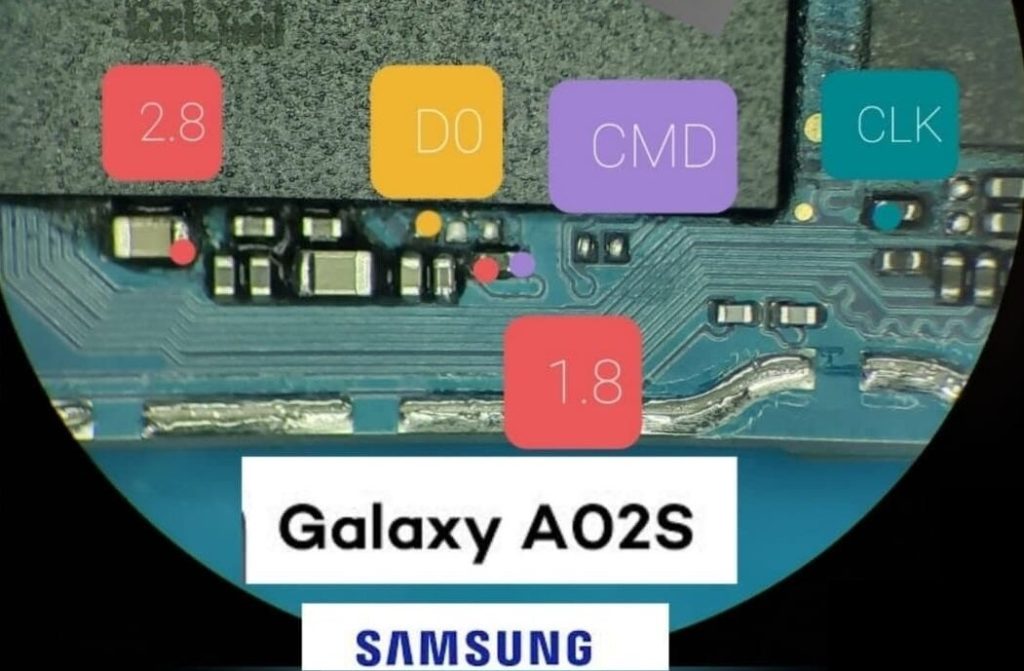 Samsung Galaxy A S Sm A F Test Point Isp Emmc Pinout