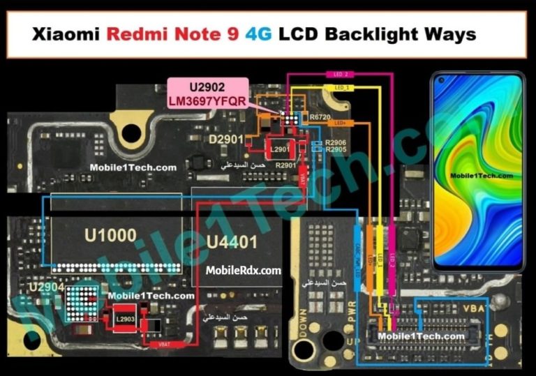 Xiaomi Redmi Note 9 Backlight Ways Problem | Display Light Solution