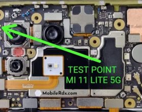 Samsung Galaxy A03s SM-A037F Test Point / ISP EMMC PinOUT