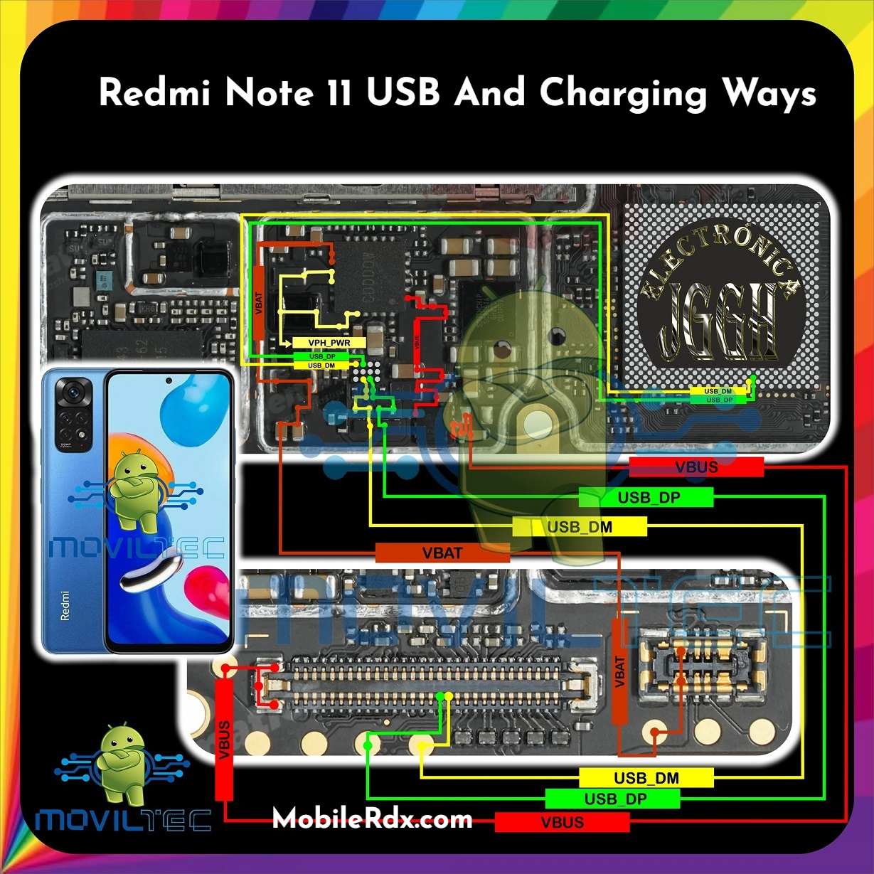 Redmi Note 11 Charging Ways Repair Usb Not Working Problem 5900