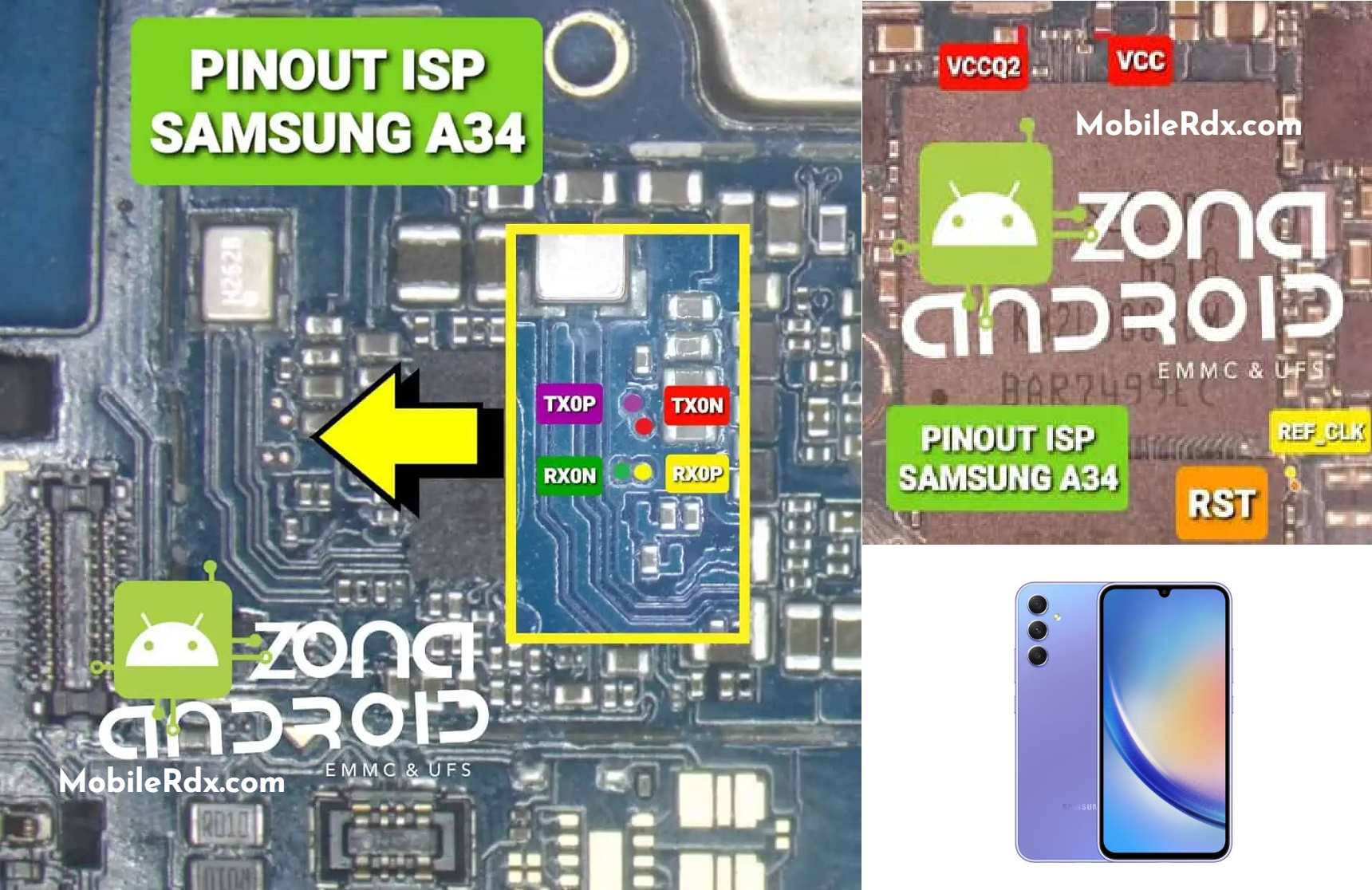 Samsung Galaxy A Core Sm A Isp Pinout Test Point To R Vrogue Co