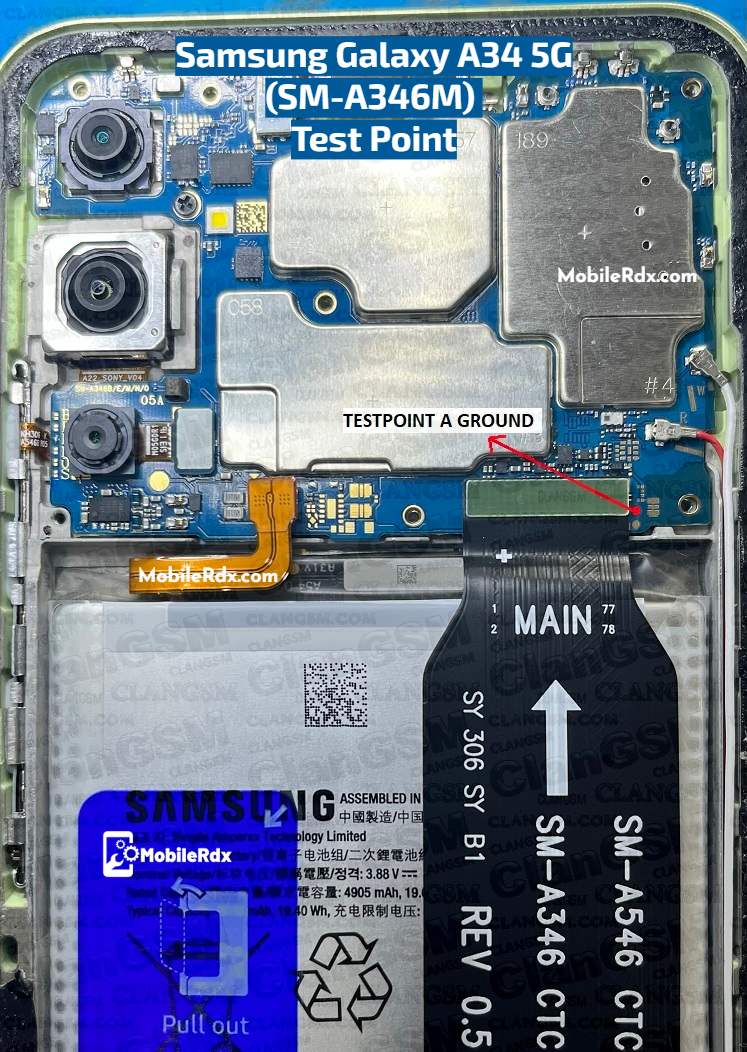 Samsung Galaxy A13 ISP Test Point, Bypass FRP Lock, Clear User Locks