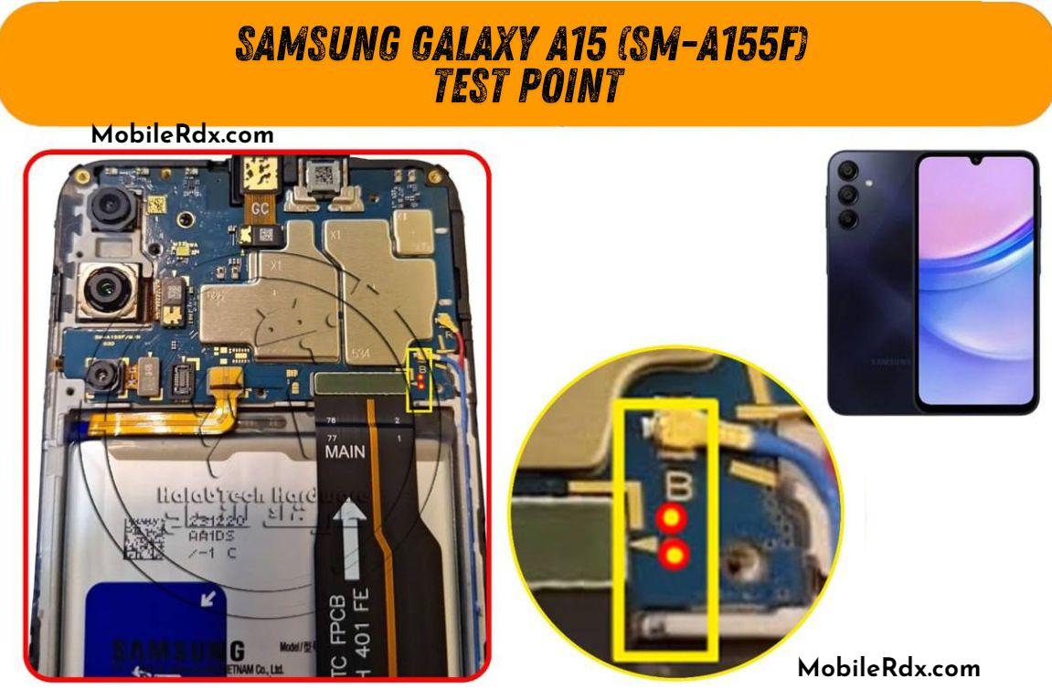 Samsung Galaxy A15 (SM-A155F) Test Point | Download Mode